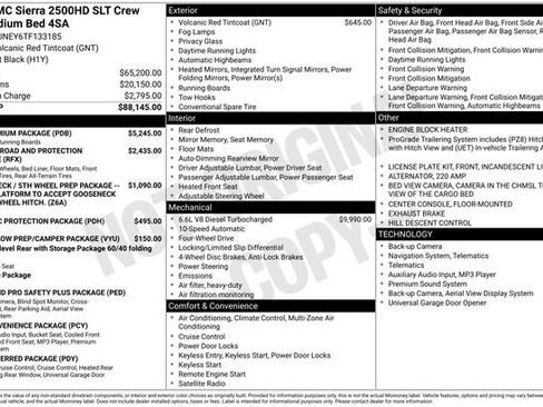 New 2026 GMC Sierra 2500 SLT w/ SLT Premium Package AWD/4WD image 5
