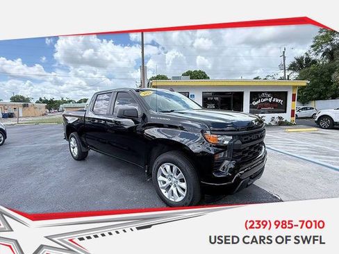 Used 2022 Chevrolet Silverado 1500 Custom RWD image 1
