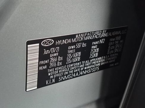 Used 2022 Hyundai Santa Fe SEL w/ Cargo Package FWD image 24