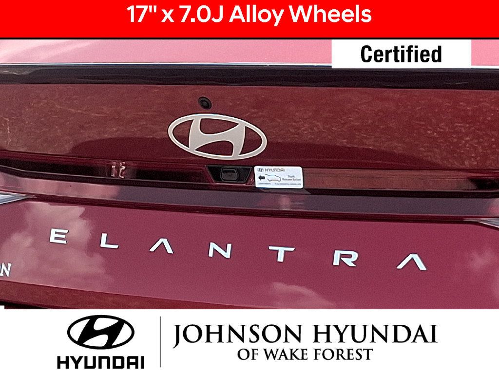 Certified 2025 Hyundai Elantra Sport w/ Cargo Package FWD image 16