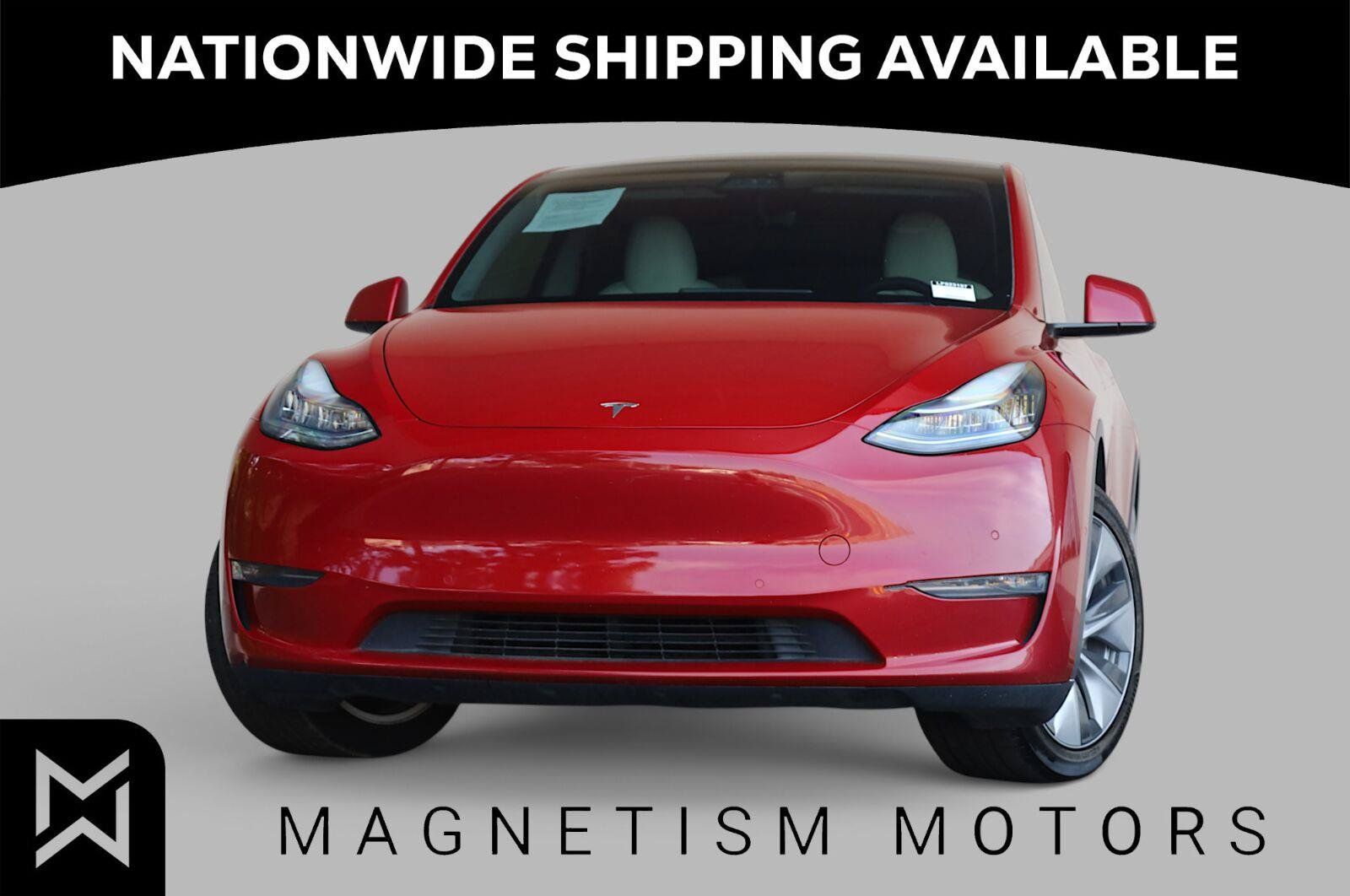 Used 2020 Tesla Model Y Long Range AWD/4WD image 1