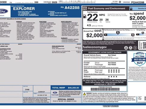 Used 2023 Ford Explorer 4WD image 31