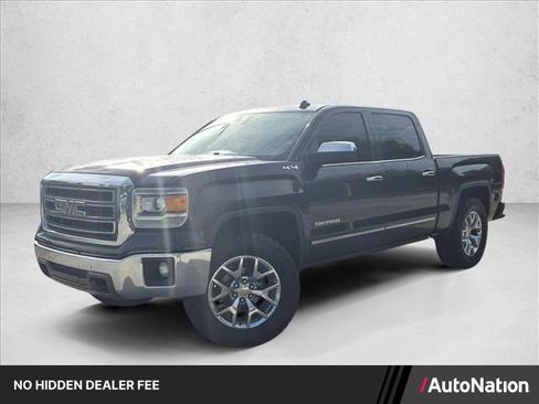 Used 2014 GMC Sierra 1500 SLT w/ SLT Crew Cab Value Package AWD/4WD image 1