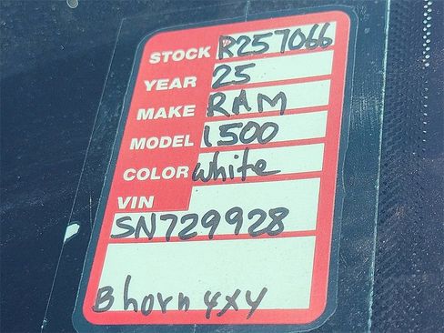 New 2025 RAM 1500 Big Horn image 25