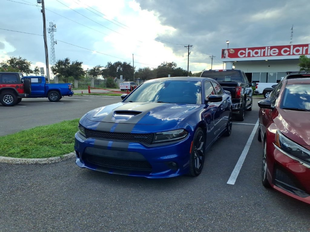 Used 2022 Dodge Charger R/T w/ Blacktop Package RWD image 1