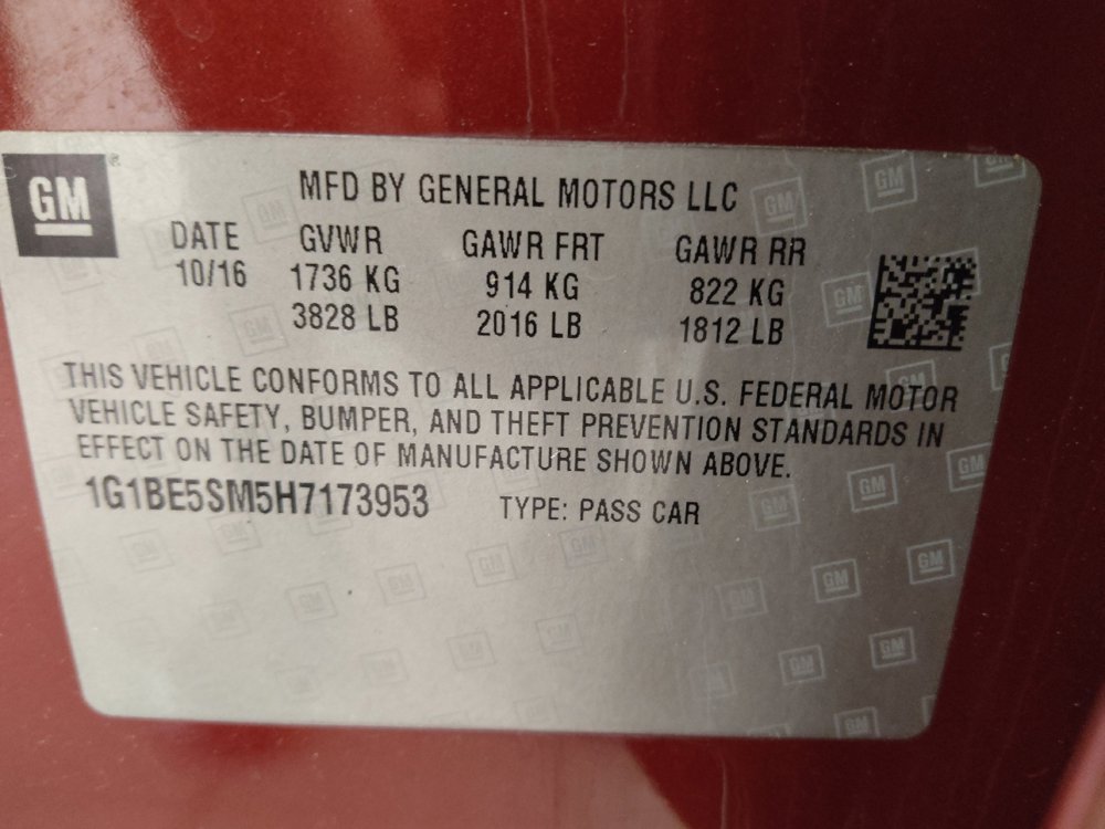 Used 2017 Chevrolet Cruze LT FWD image 33