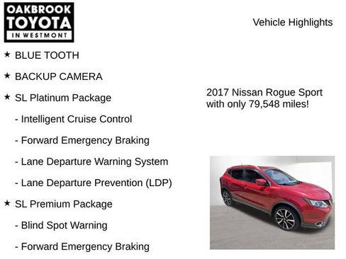 Used 2017 Nissan Rogue Sport SL w/ SL Premium Package AWD/4WD image 5