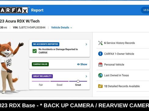 Used 2023 Acura RDX FWD w/ Technology Package image 9