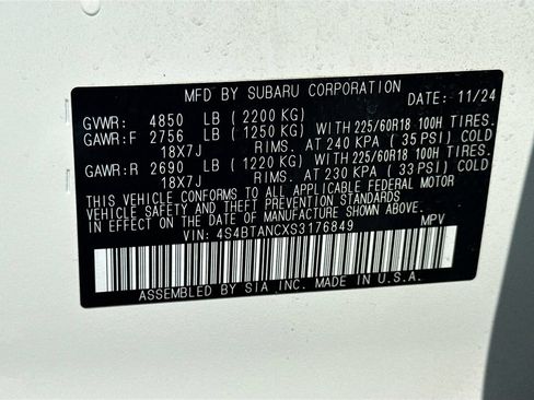 Certified 2025 Subaru Outback Limited AWD/4WD image 45
