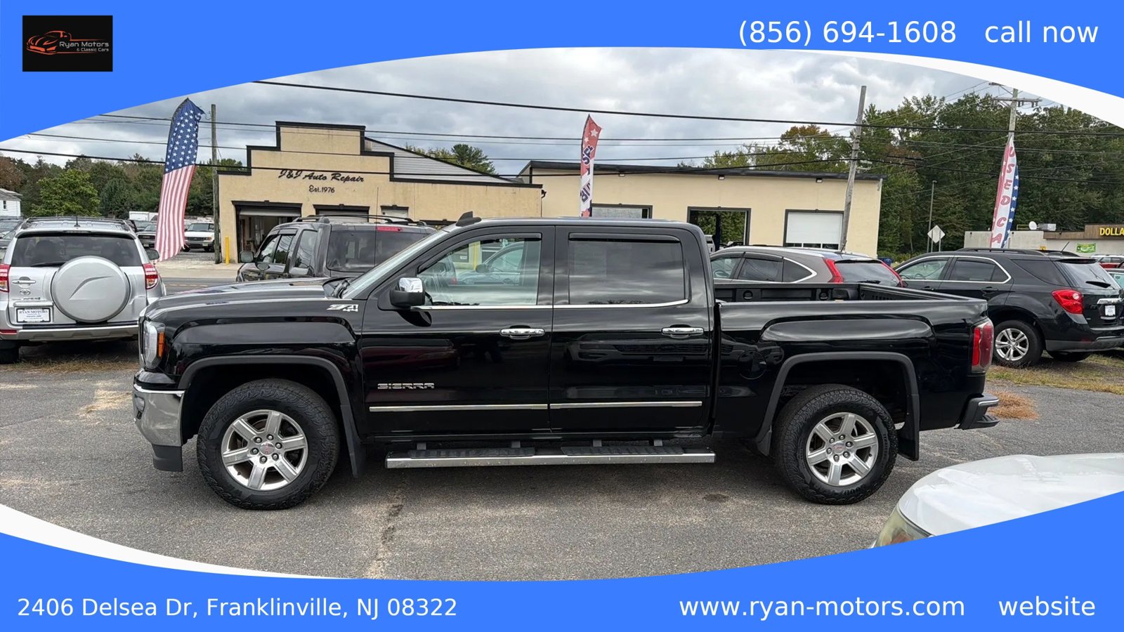 Used 2017 GMC Sierra 1500 SLT w/ SLT Preferred Package AWD/4WD image 8