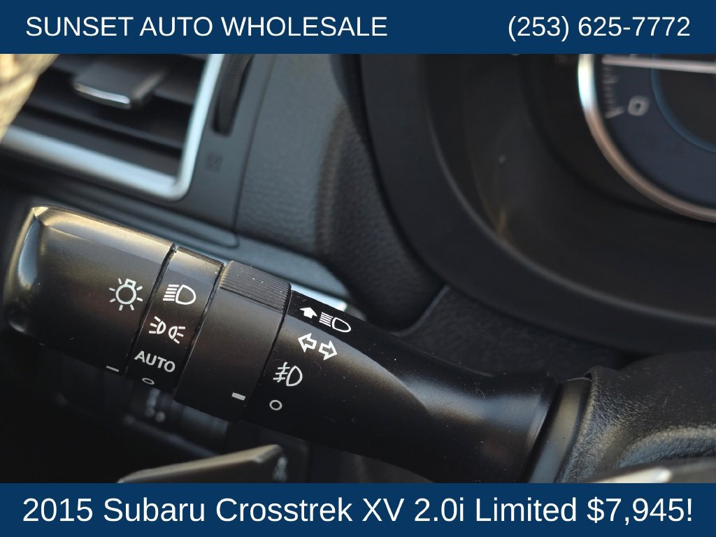 Used 2015 Subaru Crosstrek 2.0i Limited w/ Popular Package #1 AWD/4WD image 26