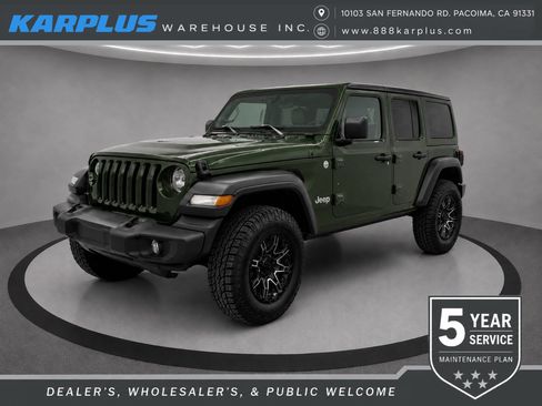 Used 2020 Jeep Wrangler Unlimited Sport AWD/4WD image 1
