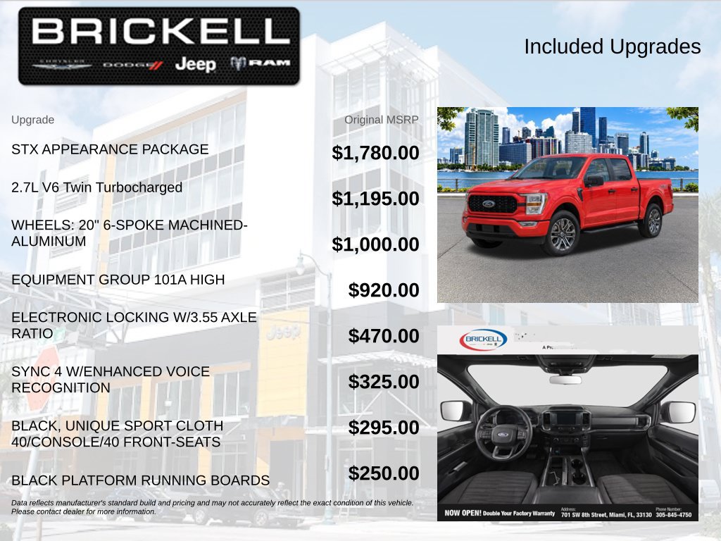 Used 2021 Ford F150 XL w/ STX Appearance Package RWD image 5