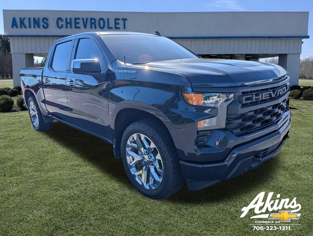 Used 2022 Chevrolet Silverado 1500 Custom RWD image 1