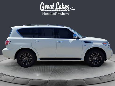 Used 2019 Nissan Armada Platinum w/ Captain's Chairs Package image 6
