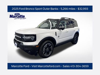 Certified 2025 Ford Bronco Sport Outer Banks w/ Outer Banks Tech Package+