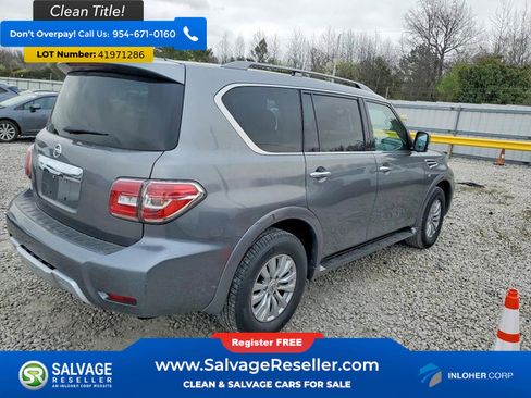 Used 2017 Nissan Armada SV w/ Driver Package RWD image 4