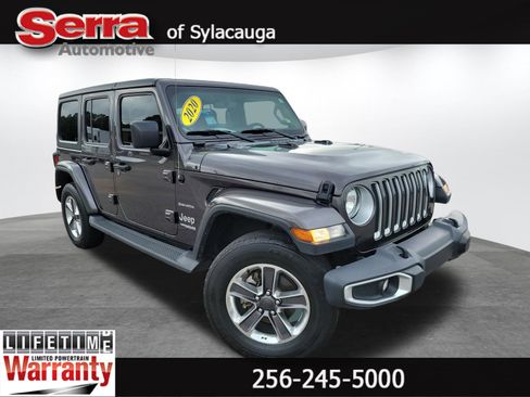 Used 2020 Jeep Wrangler Unlimited Sahara AWD/4WD image 1