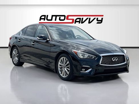 Used 2024 INFINITI Q50 Luxe w/ Cargo Package RWD image 1