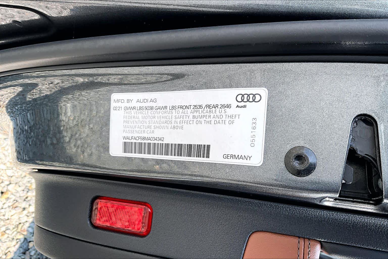 Used 2021 Audi A5 2.0T Premium Plus w/ Premium Plus AWD/4WD image 37