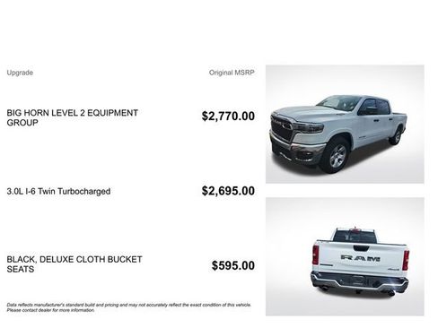 Used 2025 RAM 1500 Big Horn AWD/4WD image 3