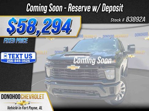 Used 2025 Chevrolet Silverado 2500 Custom w/ Custom Value Package AWD/4WD image 1