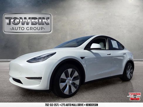 Used 2020 Tesla Model Y Long Range AWD/4WD image 1