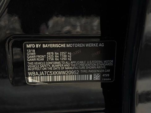 Used 2019 BMW 530i xDrive w/ M Sport Package image 67