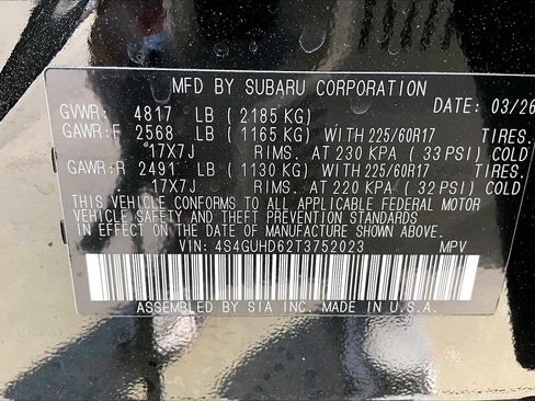 New 2026 Subaru Crosstrek 2.0i Premium AWD/4WD image 18