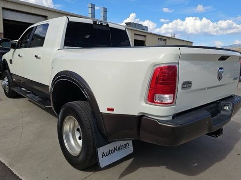 Used 2018 RAM 3500 Laramie Longhorn w/ Protection Group AWD/4WD image 3