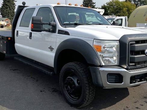 Used 2012 Ford F550 4x4 Crew Cab Super Duty w/ Payload Upgrade Pkg image 3