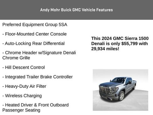 Used 2024 GMC Sierra 1500 Denali w/ Technology Package image 16