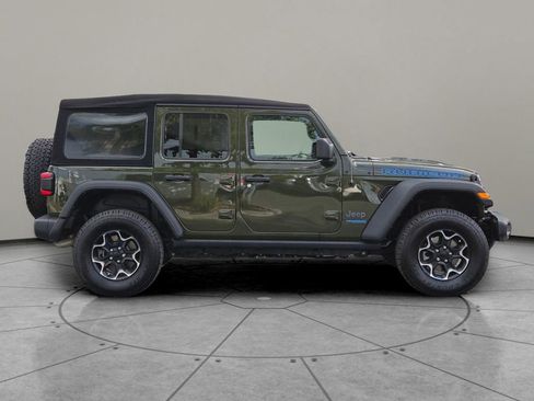 Used 2022 Jeep Wrangler Unlimited Rubicon 4xe w/ Cold Weather Group image 4