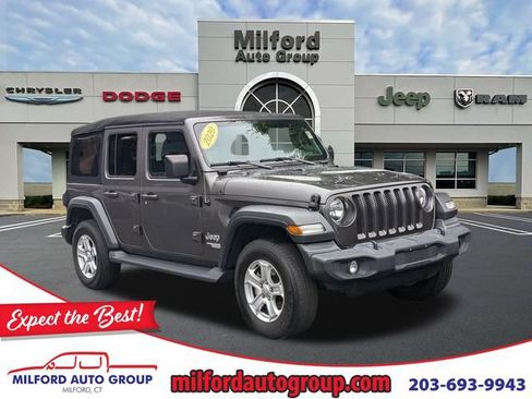 Certified 2020 Jeep Wrangler Unlimited Sport S AWD/4WD image 1