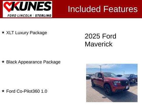 New 2025 Ford Maverick XLT w/ XLT Luxury Package image 4