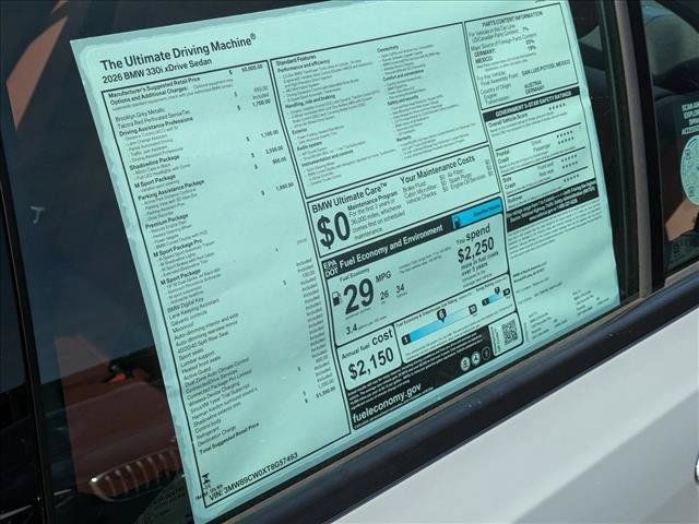 Used 2026 BMW 330i xDrive Sedan w/ M Sport Package AWD/4WD image 19