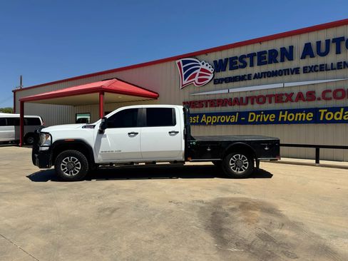 Used 2022 GMC Sierra 3500 Pro w/ Gooseneck/5TH Wheel Package AWD/4WD image 11
