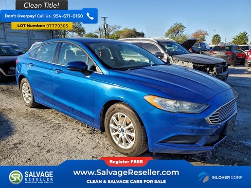 Used 2017 Ford Fusion S image 5