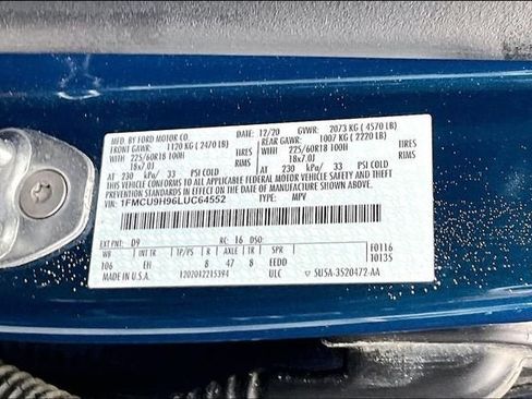 Used 2020 Ford Escape SEL AWD/4WD image 35