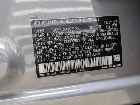 Used 2024 Honda HR-V Sport image 34