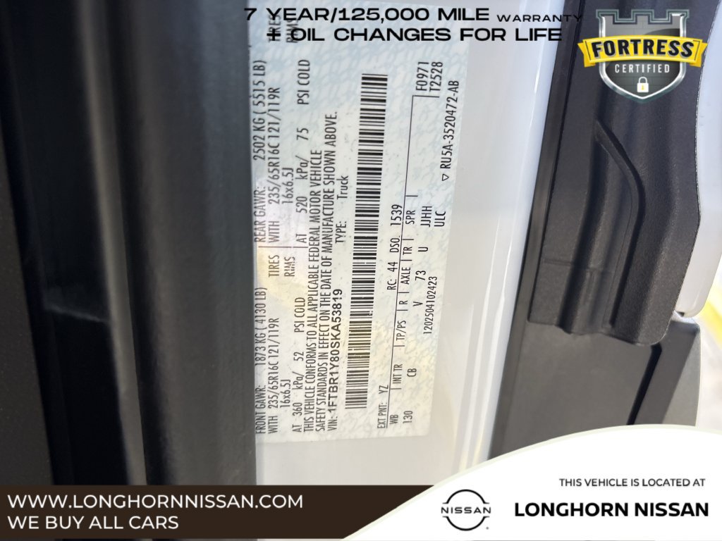 Used 2025 Ford Transit 250 Low Roof w/ Exterior Upgrade Package RWD image 25