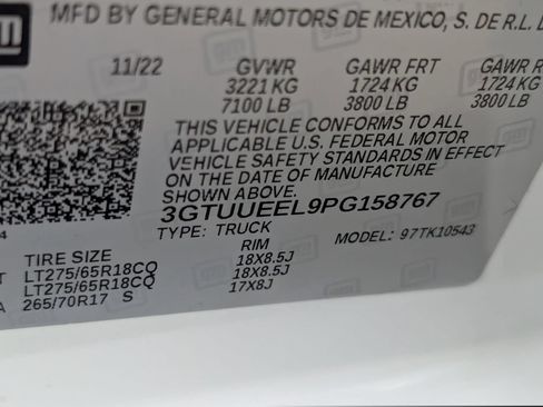 Used 2023 GMC Sierra 1500 AT4 w/ AT4 Premium Package AWD/4WD image 27