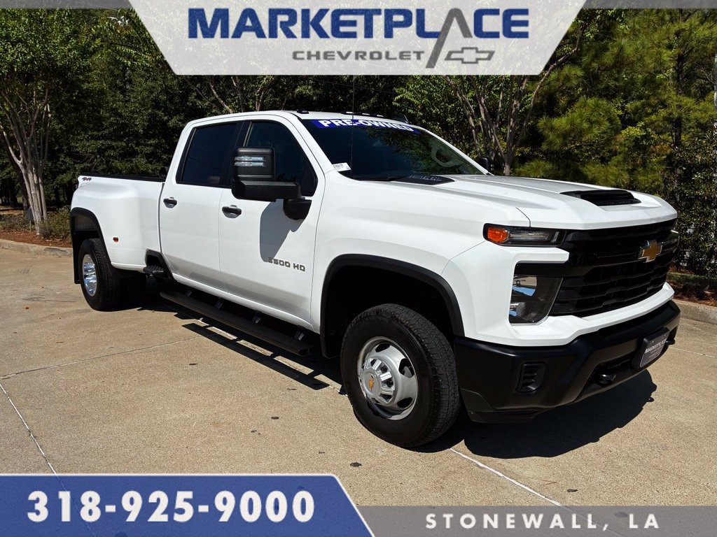 Certified 2024 Chevrolet Silverado 3500 W/T w/ WT Convenience Package AWD/4WD image 1