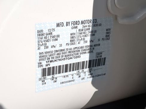 New 2026 Ford Explorer ST-Line w/ ST-Line Street Pack image 68