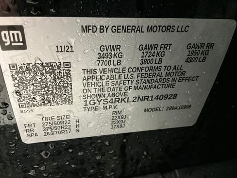 Used 2022 Cadillac Escalade ESV Sport Platinum w/ LPO, ONYX Package image 33