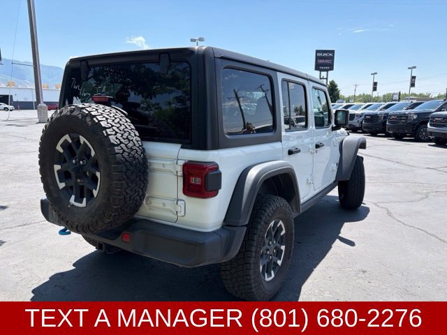 Used 2024 Jeep Wrangler Unlimited Rubicon 4xe AWD/4WD image 4