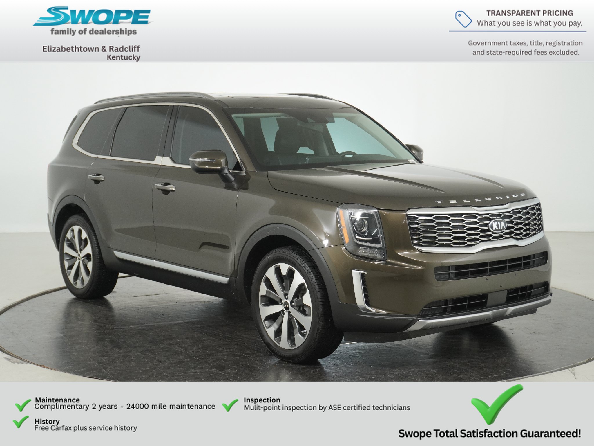 Used 2021 Kia Telluride S AWD/4WD image 1