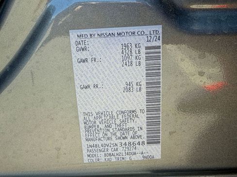 Used 2025 Nissan Altima 2.5 SV image 27