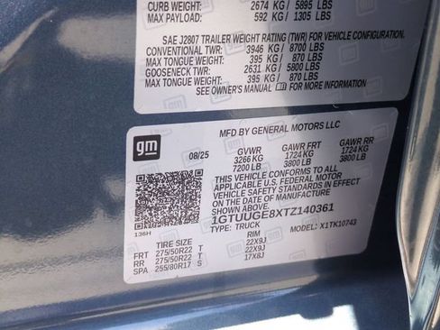 Used 2026 GMC Sierra 1500 Denali w/ Denali Reserve Package AWD/4WD image 36