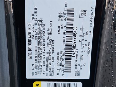 Used 2024 Ford Mustang Dark Horse w/ Dark Horse Handlin Package image 36